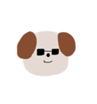 シンプルでかわいい犬（個別スタンプ：22）