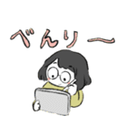 りさちゃんが何かつくるようですよ？（個別スタンプ：5）