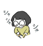 りさちゃんが何かつくるようですよ？（個別スタンプ：13）
