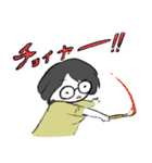 りさちゃんが何かつくるようですよ？（個別スタンプ：34）
