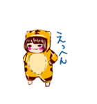 着ぐるみ彼女（個別スタンプ：3）