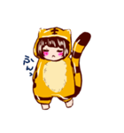 着ぐるみ彼女（個別スタンプ：5）