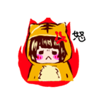 着ぐるみ彼女（個別スタンプ：9）