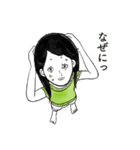 ポーズ女子（個別スタンプ：24）