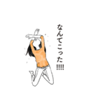 ポーズ女子（個別スタンプ：25）