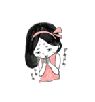 ポーズ女子（個別スタンプ：28）