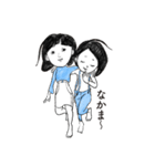 ポーズ女子（個別スタンプ：32）