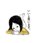 ポーズ女子（個別スタンプ：36）