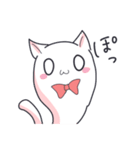 リボンが好きなおばけねこ（個別スタンプ：22）