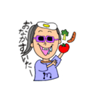 カラフルめがねちゃん（個別スタンプ：4）