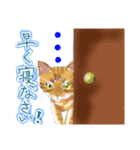 ゆるっとツンデレ ～ネコ科編～（個別スタンプ：16）