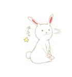 ゆるゆるなうさぎ。（個別スタンプ：14）
