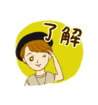 かわいいカメラマンスタンプ（個別スタンプ：7）
