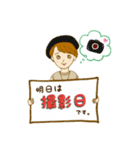 かわいいカメラマンスタンプ（個別スタンプ：12）
