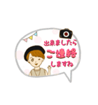 かわいいカメラマンスタンプ（個別スタンプ：14）