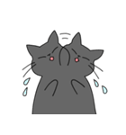 まるいねこ（グレー）（個別スタンプ：20）