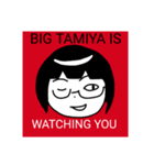BIG TAMIYA IS WATCHING YOU(ver.2)（個別スタンプ：6）