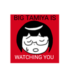 BIG TAMIYA IS WATCHING YOU(ver.2)（個別スタンプ：17）