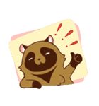 ふわふわたぬき2（個別スタンプ：2）