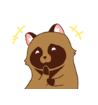 ふわふわたぬき2（個別スタンプ：4）