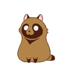 ふわふわたぬき2（個別スタンプ：5）