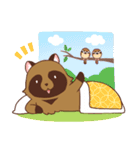 ふわふわたぬき2（個別スタンプ：17）