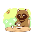 ふわふわたぬき2（個別スタンプ：27）