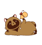 ふわふわたぬき2（個別スタンプ：30）