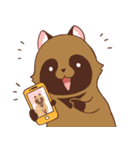 ふわふわたぬき2（個別スタンプ：33）
