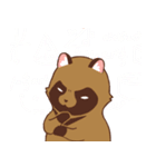 ふわふわたぬき2（個別スタンプ：38）