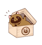 ふわふわたぬき2（個別スタンプ：40）