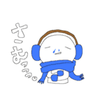白いヒト。（個別スタンプ：22）