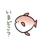 ゆるい深海魚（個別スタンプ：34）