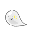 ハロウィン   オバケのスタンプ（個別スタンプ：5）