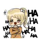 タピオカミルクティー女子の日常（個別スタンプ：2）