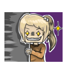 タピオカミルクティー女子の日常（個別スタンプ：3）