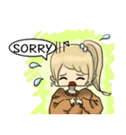 タピオカミルクティー女子の日常（個別スタンプ：14）