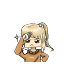 タピオカミルクティー女子の日常（個別スタンプ：38）