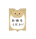 職場で使える40匹のねこメモ帳（個別スタンプ：27）