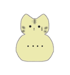 職場で使える40匹のねこメモ帳（個別スタンプ：36）