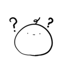 まっしろなスタンプ（個別スタンプ：1）