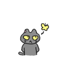 むにねこ（すなおなクロ）（個別スタンプ：29）