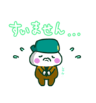 友人・家族・恋人に送りたいしらたま二等兵（個別スタンプ：10）