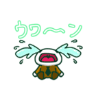 友人・家族・恋人に送りたいしらたま二等兵（個別スタンプ：24）