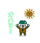 友人・家族・恋人に送りたいしらたま二等兵（個別スタンプ：34）