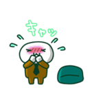 友人・家族・恋人に送りたいしらたま二等兵（個別スタンプ：39）