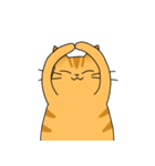 まるいねこ（茶トラ）（個別スタンプ：7）