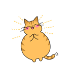 まるいねこ（茶トラ）（個別スタンプ：11）