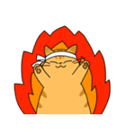 まるいねこ（茶トラ）（個別スタンプ：15）