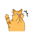まるいねこ（茶トラ）（個別スタンプ：16）